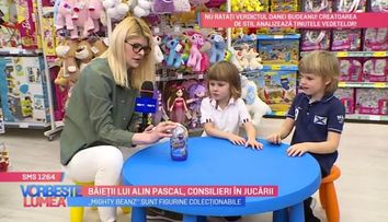 VIDEO Băieții lui Alin Pascal, consilieri în jucării
