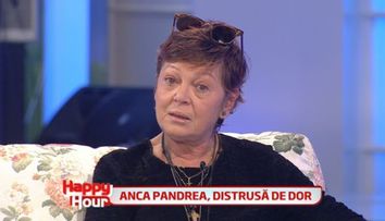 Anca Pandrea inca nu accepta ca l-a pierdut pe Iurie Darie. <span style=