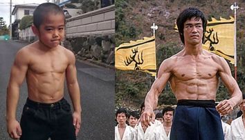 Un elev de 12 ani uimește cu abilitățile sale sportive. Ce știe să facă Micul Bruce Lee