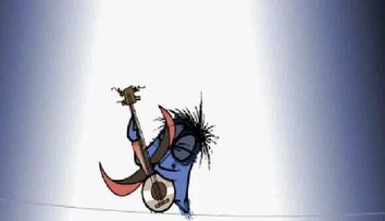 Cea mai haioasa animatie! O pasare nebuna canta 