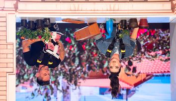 Săriți de pe fix, 12 octombrie 2023. Anca Dinicu și Mihai Rait s-au apucat de amenajat balconul...cu capul în jos. Cum s-au descurcat cei doi comedianți