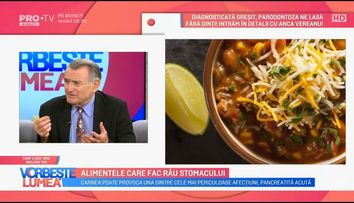 VIDEO Care sunt alimentele care fac rău stomacului