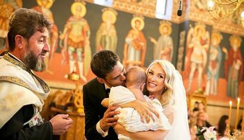 Andreea Bălan, fotografii de colecție alături de cele două fetițe! Pozele arată ca în revistele de călătorii