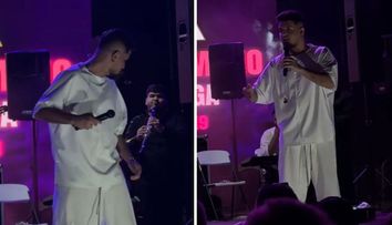 Babasha, lovit cu o sticlă în timpul concertului! Artistul s-a enervat atât de tare încât a părăsit scena: „Am plecat”. Momentul a devenit viral