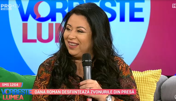 VIDEO Oana Roman desființează zvonurile din presă