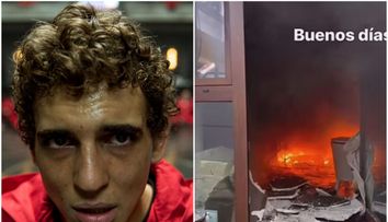 Miguel Herran, Rio din Casa de Papel, cu apartamentul în flăcări! A sărit pe fereastră ca să se salveze din incendiu