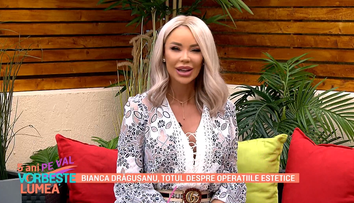 Bianca Drăgușanu, dezvăluiri în exclusivitate despre toate operațiile ei estetice