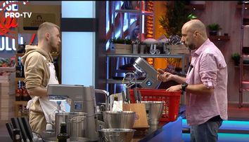 Chef Radu Dumitrescu îi verifică pe concurenți: “Cu asta vrei tu să vii în fața noastră?”