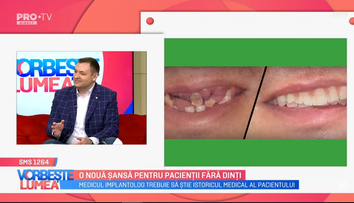 VIDEO Dr. Ionuț Leahu, despre implanturile dentare