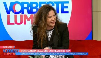 VIDEO Venera Moda, primul designer român care a participat la Paris Fashion Week