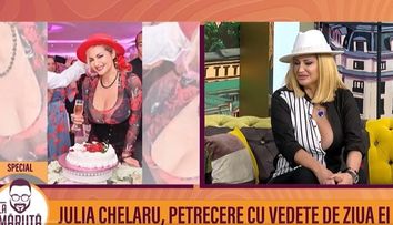 Julia Chelaru, petrecere de pomină de ziua ei: „Au fost prieteni doar cu energie pozitivă”