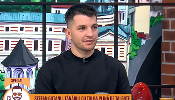 Ștefan Guțanu are planuri mari de viitor! Ce și-a propus celebrul „livrator care cântă”