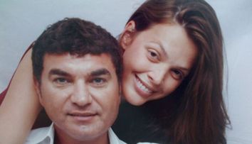 Cristi Borcea si sotia lui, Alina, <span style=