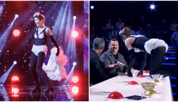 Nimeni nu se aștepta la un AȘA moment! Ksenia Parkhatskaya, „oița” care a cucerit publicul și s-a urcat pe masa juriului de la Românii au talent: „Ești dansatoare, ești cântăreață? Ce faci de fapt? Rar am văzut atâtea talente într-un singur om!”