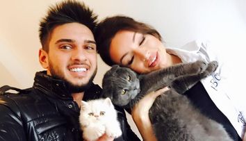 Dorian Popa si Claudia, imagine din intimitate. Cum s-au fotografiat cei doi indrgostiti