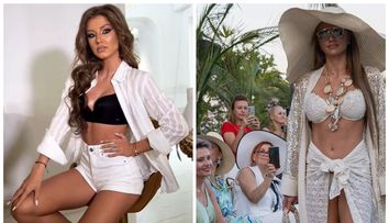 Codruța Filip a defilat în costum de baie, iar spectatorii nu și-au luat ochii de la ea. Cântăreața a făcut furori la o prezentare de modă