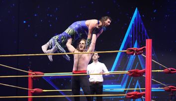 Românii au talent 2020: Iorgu Aggressor și Tom Fulton Future Shock au transformat scena într-un ring de wrestling