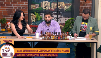 Maria Obretin și Sergiu Costache, din serialul 