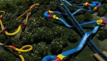 Vezi cum arata cel mai lung tobogan cu apa din lume - VIDEO
