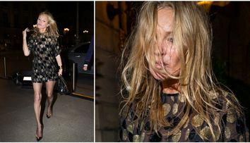 Kate Moss, surprinsă beată criță, pe tocuri, la Paris. Cum a reacționat portarul de la hotelul Ritz când a văzut-o pe trei cărări
