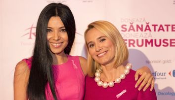Andreea Esca si Corina Caragea au aprins lumina sperantei de Ziua Internationala Impotriva Cancerului la San