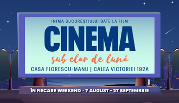 Seri de film în aer liber la „Cinema sub clar de lună“
