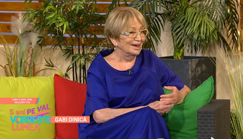 Cum a învins singurătatea Gabi Dinică, soția regretatului actor Gheorghe Dinică