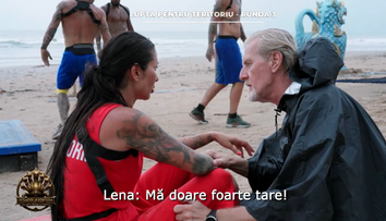 Presiunea își spune cuvântul. Concurenții sunt sleiți de puteri și cu greu duc proba la bun sfârșit. Lena are nevoie urgent de doctor: „Mă doare foarte tare”