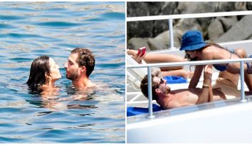Au crezut că nu-i vede nimeni, dar paparazzii au fost pe fază! Izabel Goulart și Kevin Trapp, scene pasionale în vacanța din Mykonos