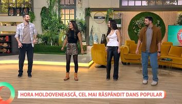 Iat-o pe Adriela Morar la „Vorbește lumea”! Cum a ridicat pe toată lumea din platou în picioare