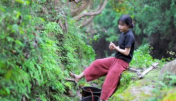 Una dintre cele mai populare bloggerițe din China, Li Ziqi, surprinde cu viața ei simplă de la țară