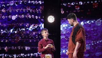 Românii au talent 2023. David Bîrțoiu, micul magician din Brezoi care l-a păcălit pe Smiley în câteva secunde