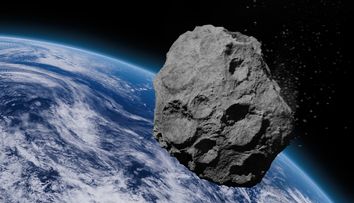Un asteroid de mărimea unei case se apropie azi de Pământ. Este urmărit de ale două entități cerești