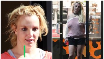 Britney Spears, scapătă de sub control! Fotografiată dezbrăcată și dezorientată în fața hotelului, după o ceartă violentă cu iubitul