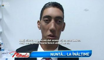 Cel mai inalt om din lume si-a gasit perechea. Cum arata sotia lui, mai mica decat el cu 76 cm