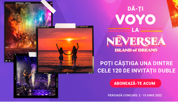 VOYO te trimite gratuit la Neversea. Înscrie-te în concurs și bucură-te de festival!