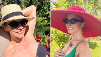 Andreea Marin s-a fotografiat în grădina în care a investit enorm, iar fanii au rămas fără cuvinte: „Ce făptură superbă!”