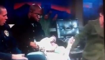Momentul socant cand un caine musca o prezentatoare TV de fata: VIDEO