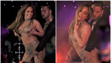 Jennifer Lopez, în extaz pe scenă, la câteva zile după luna de miere. Cum a fost surprinsă diva
