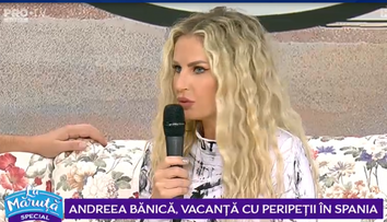 VIDEO Peripețiile trăite de Andreea Bănică în vacanța sa din Spania. 
