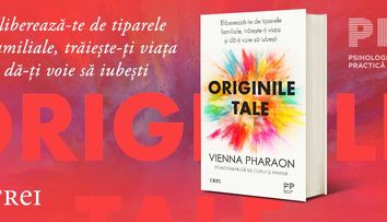 Despre traumele din copilărie și succesul de azi al autoarei Vienna Pharaon, în cartea „Originile tale”