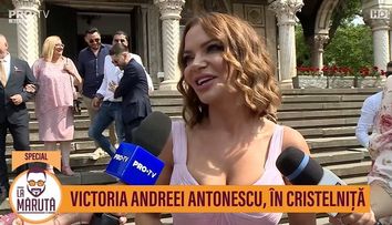 Andreea Antonescu și Andreea Bălan, show la botezul micuței Venice Victoria! Cum s-au distrat vedetele