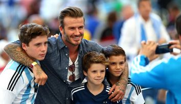 Familia Beckham se distrează de minune în vacanță. Pozele care au făcut furori pe Instagram