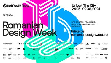 Începe Romanian Design Week 2024, festivalul multidisciplinar dedicat industriilor creative