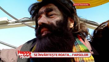 Catalin Maruta i-a facut o farsa de zile mari lui Piedone. In schimb, primarul i-a intors farsa si l-a lasat sa stea 40 de minute in roata din parcul Tineretului