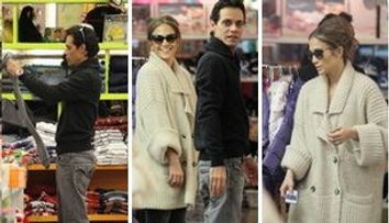 J.Lo si Marc Anthony: shopping de 6.500 de dolari in 30 de minute! FOTO
