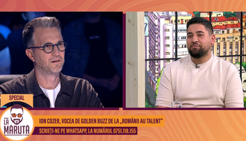 Ion Cozer, muncitorul care a primit Golden Buzz la Românii au talent, interviu sincer La Măruță! Ce mărturisire i-a adus lacrimi în ochi