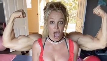 Britney Spears, antrenament intens alături de iubitul ei, Sam Asghari