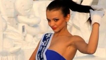 Sexy la minus 20 de grade Celsius. Miss Snow Universe 2013 s-a desfasurat in Siberia: FOTO