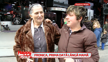 Cel mai emotionant moment: Fronica a aflat ca are o familie numeroasa. Uite cum a reactionat cand si-a vazut mama pentru prima data  